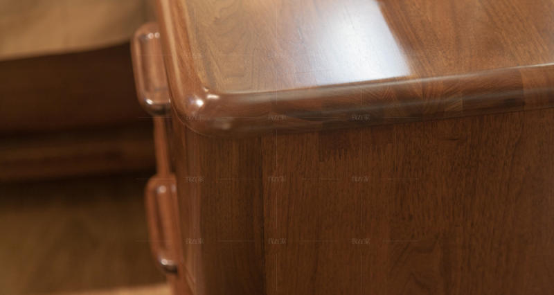 现代实木风格木原实木床头柜的家具详细介绍