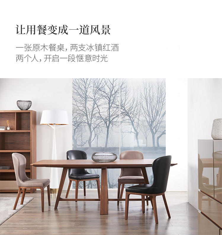 意式极简风格伊蕾餐桌（样品特惠）的家具详细介绍