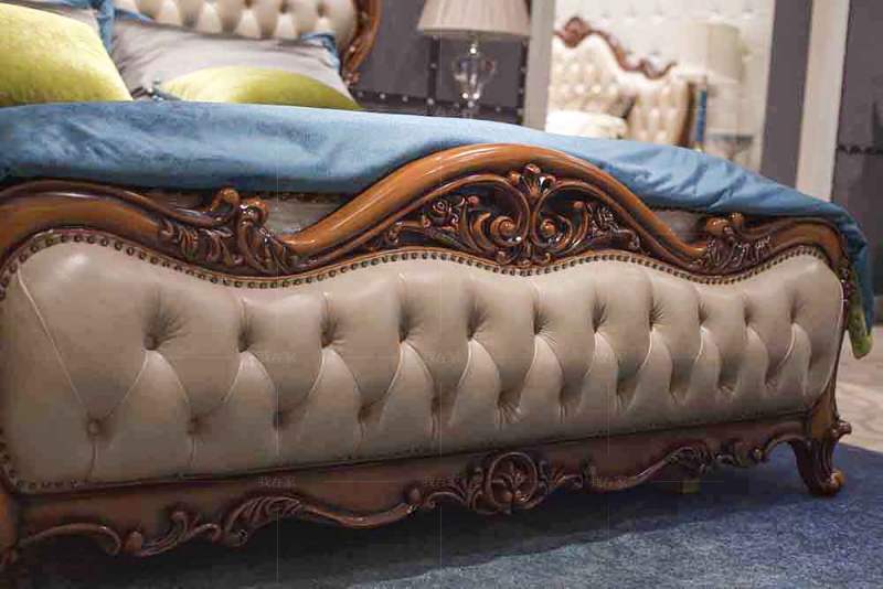 古典欧式风格圣乔治双人床的家具详细介绍