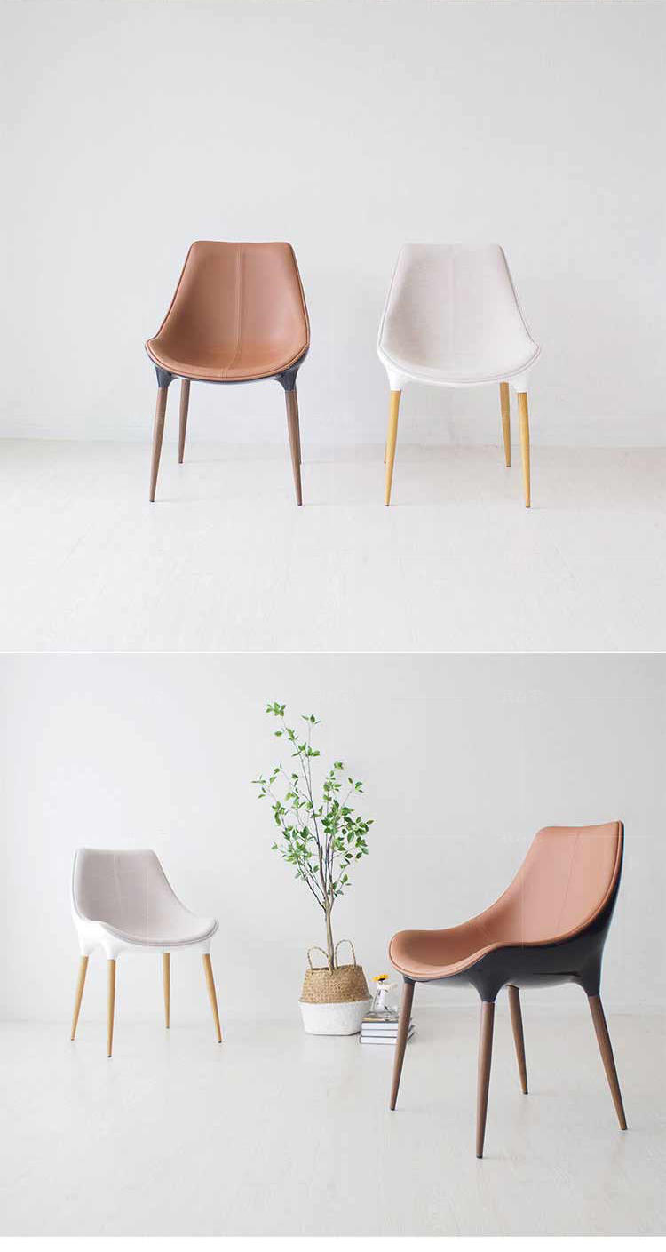 色彩北欧风格Langham餐椅的家具详细介绍