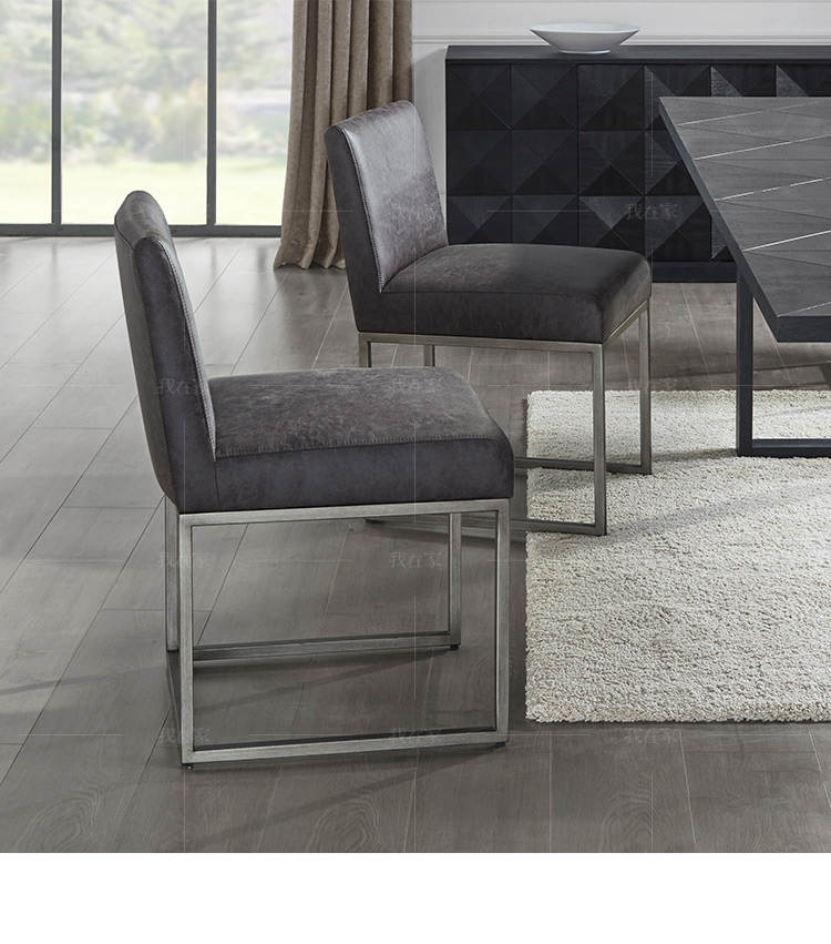 现代简约风格博茨餐椅（样品特惠）的家具详细介绍