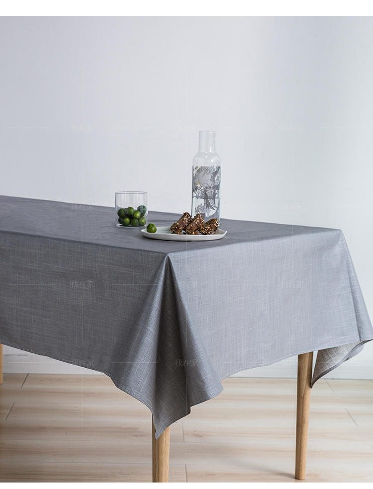现代简约风格防水桌布的家具详细介绍
