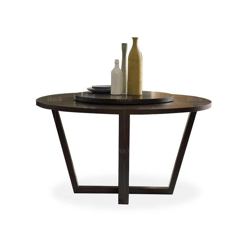 现代简约风格现代个性设计圆餐桌