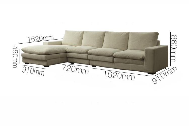 原木北欧风格言木沙发（样品特惠）的家具详细介绍