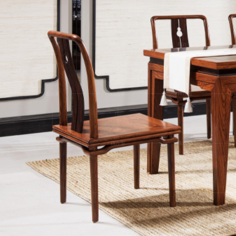 新古典中式风格梵语餐椅