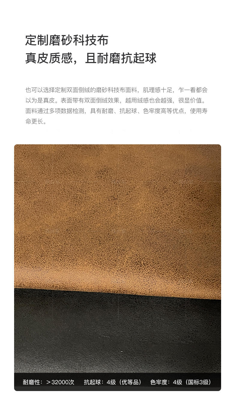 中古风风格豆腐块皮床（现货特惠）的家具详细介绍