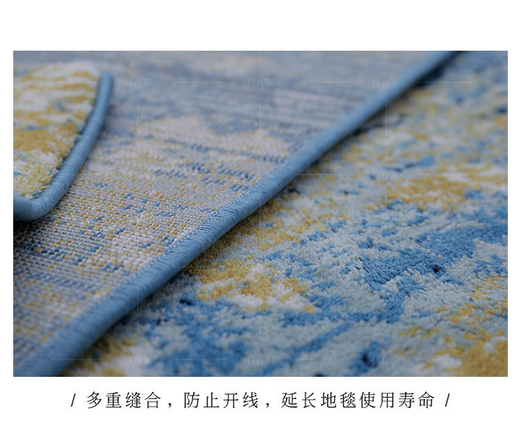 地毯系列北欧轻奢艺术编织地毯的详细介绍