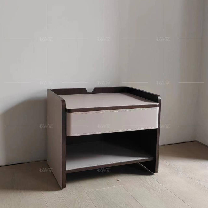 意式极简风格大黑牛床头柜的家具详细介绍