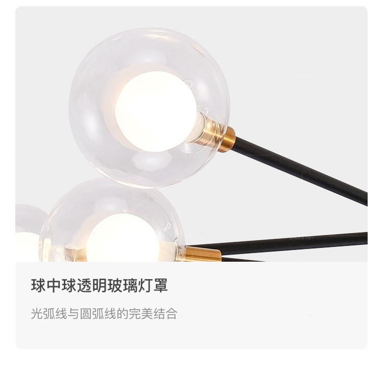 Nordic Lamp系列轻奢风泡泡吊灯的详细介绍