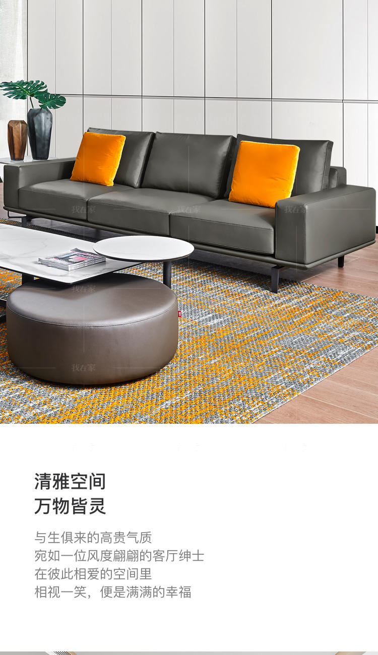 现代简约风格苏梵沙发的家具详细介绍