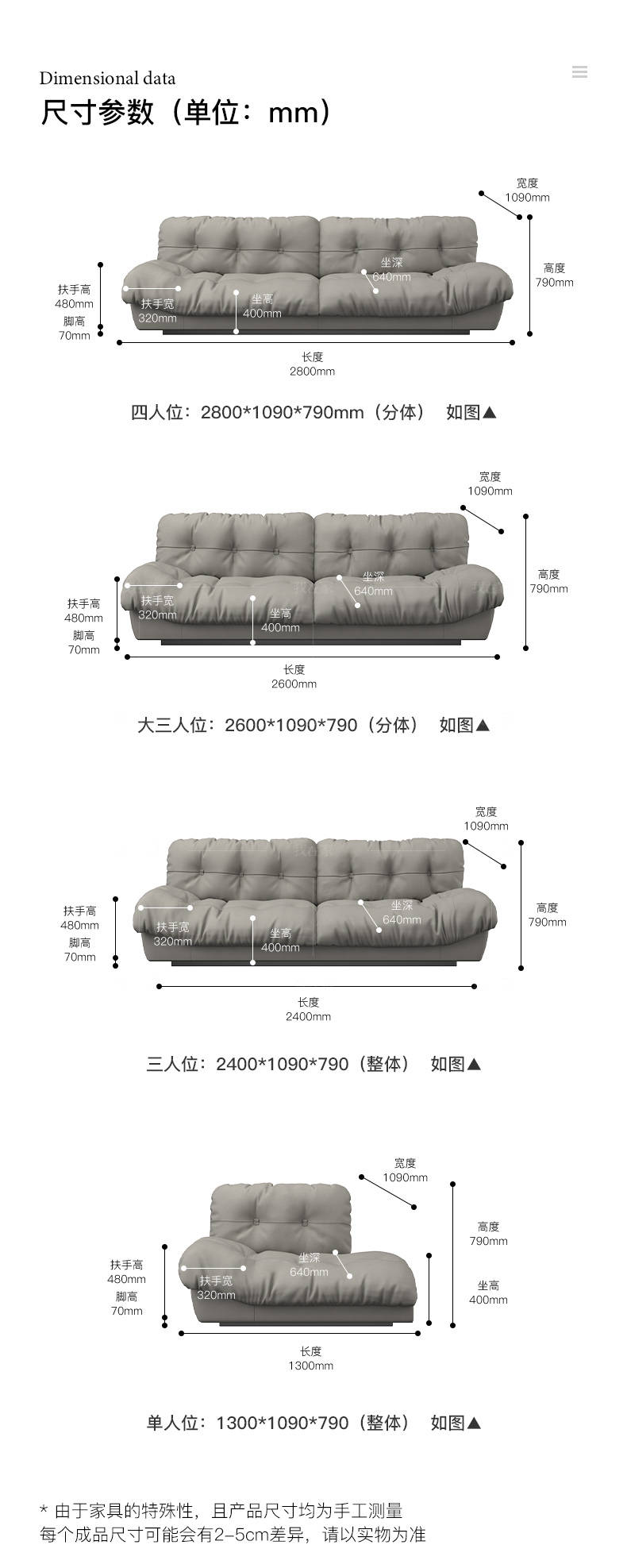 意式极简风格Milano布艺沙发的家具详细介绍