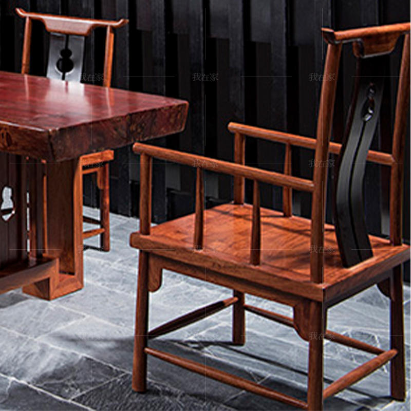 新古典中式风格规矩茶椅