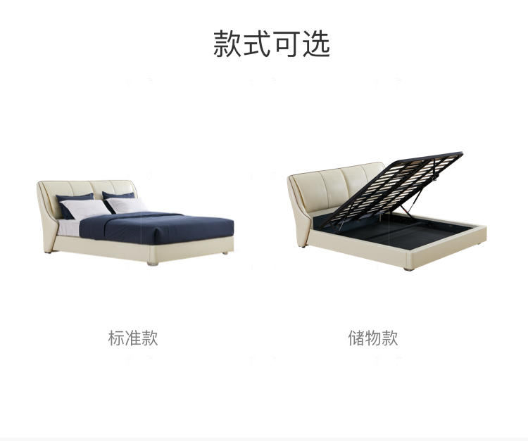 现代简约风格索伦双人床（现货特惠）的家具详细介绍