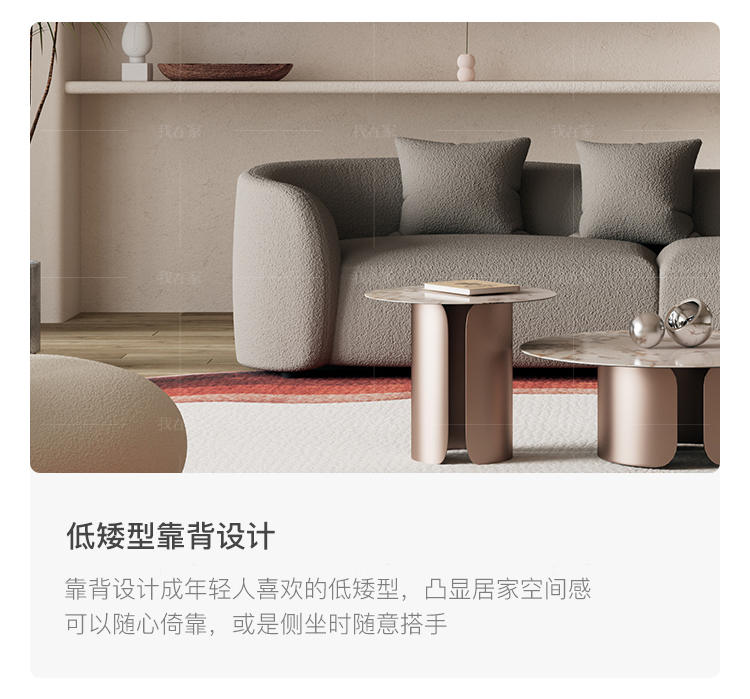 意式极简风格PIERRE布艺沙发的家具详细介绍