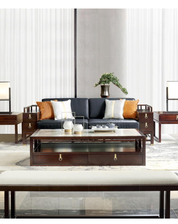 新中式风格疏影沙发（现货特惠）的家具详细介绍