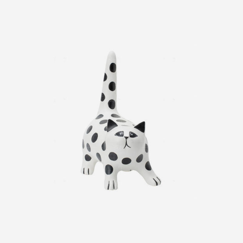 绘美映画系列艺术斑点猫摆件的详细介绍