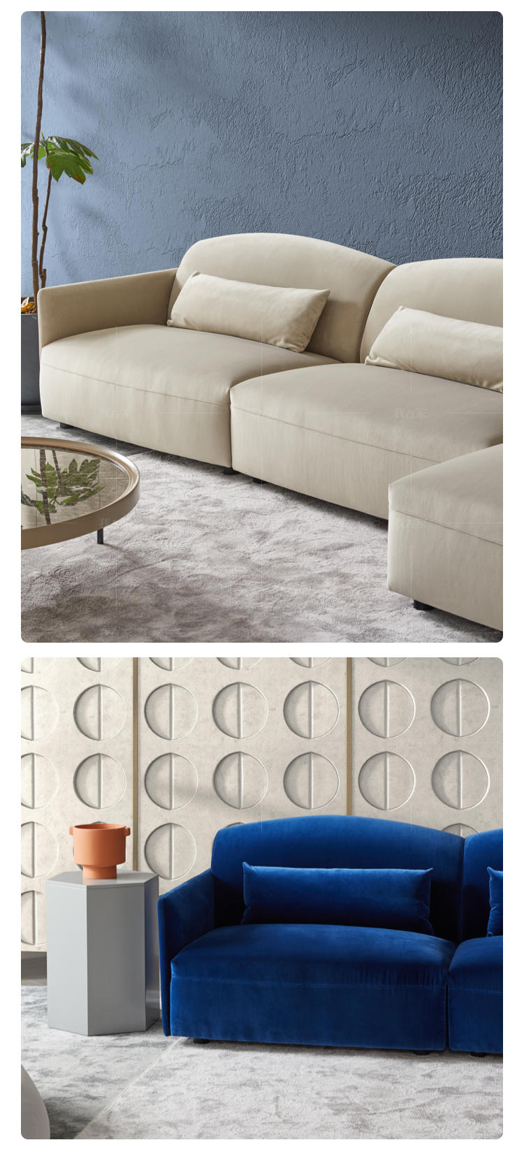 意式极简风格林音沙发（样品特惠）的家具详细介绍