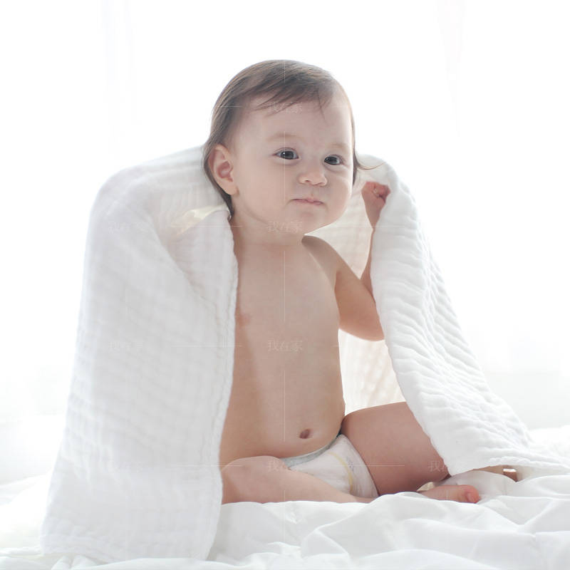 最生活毛巾系列 婴儿系列泡泡纱浴巾