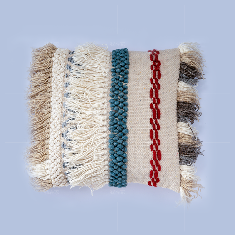 bela DESIGN系列羊毛棉手工编织抱枕靠垫的详细介绍