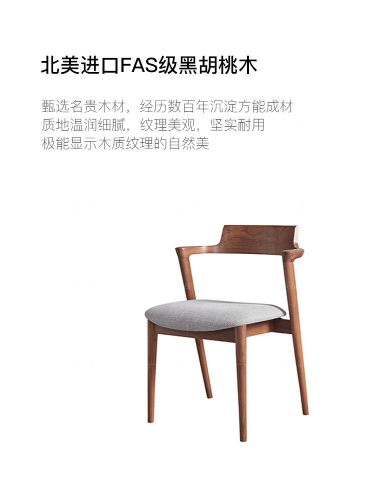 原木北欧风格扬灵餐椅（样品特惠）的家具详细介绍