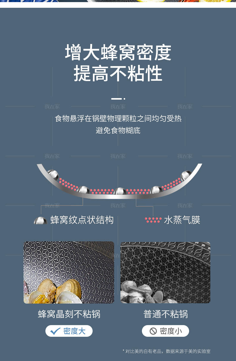 浅草物语系列美的32CM蜂窝炒锅的详细介绍