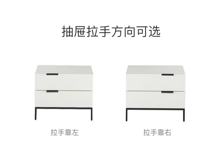极简风格意格床头柜的家具详细介绍