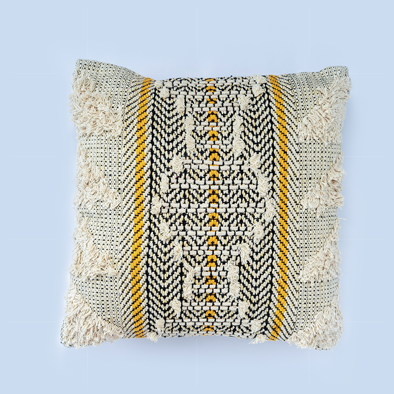 bela DESIGN系列棉金丝手工编织抱枕靠垫的详细介绍