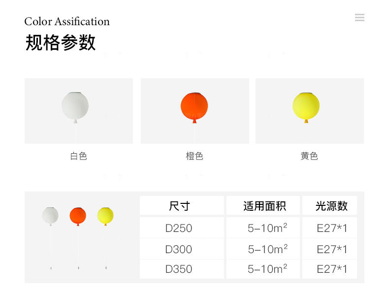 光遇系列彩色气球吸顶灯的详细介绍
