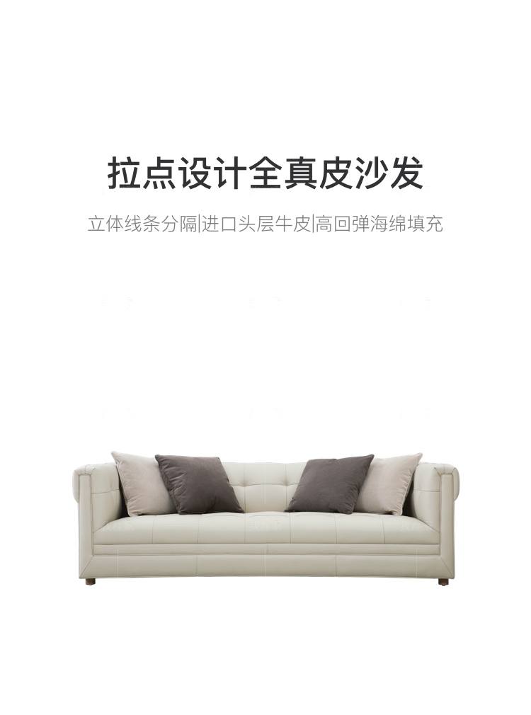 轻奢美式风格塔菲沙发（样品特惠）的家具详细介绍