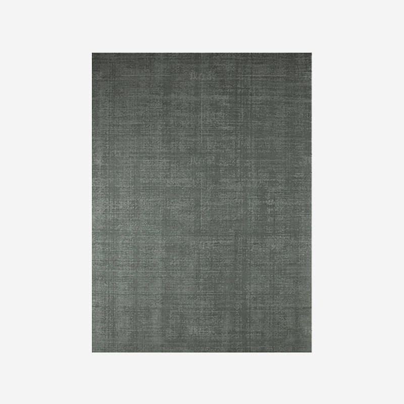 毯言织造系列墨绿手工腈纶地毯的详细介绍