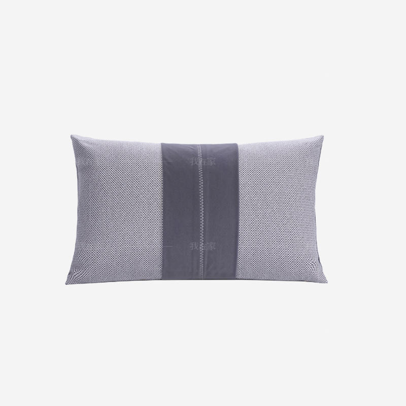 织趣系列灰色系布艺长腰枕