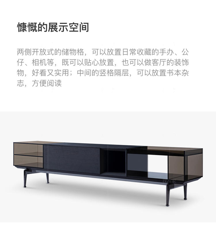 现代简约风格高斯电视柜的家具详细介绍