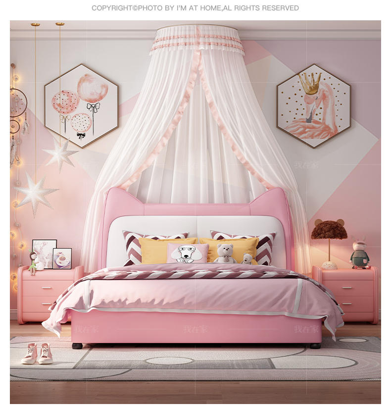 现代儿童风格猫头鹰儿童床的家具详细介绍