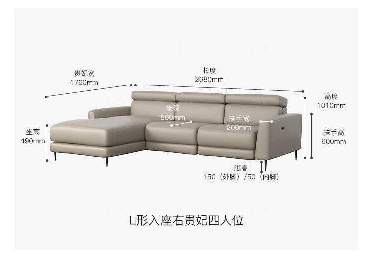 现代简约风格皮功能沙发（样品特惠）的家具详细介绍