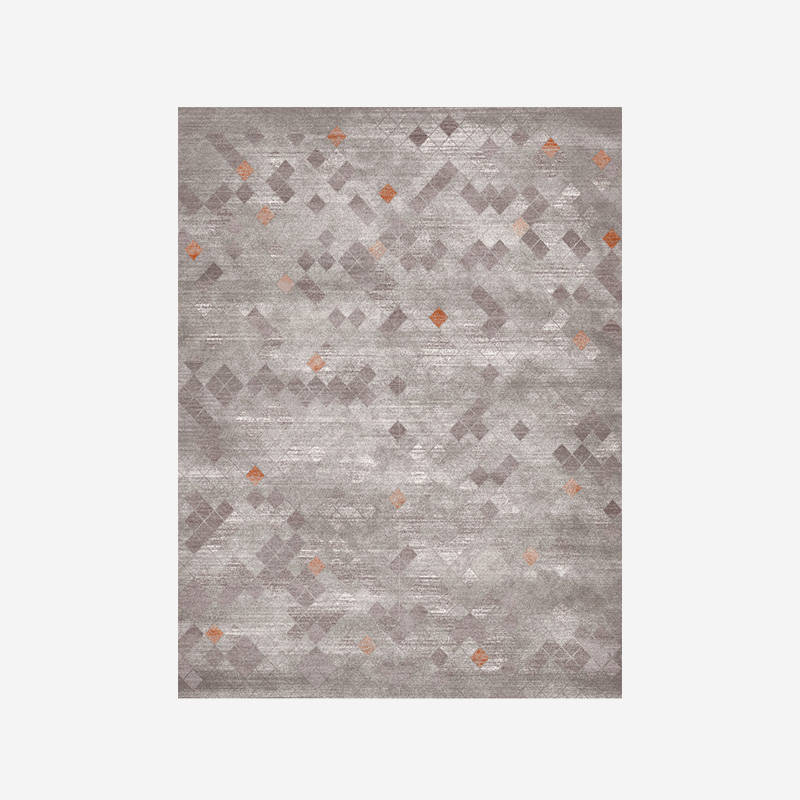 毯言织造系列简约花纹地毯