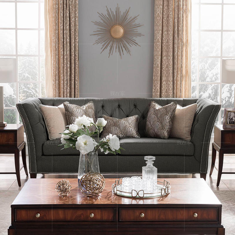 现代美式风格富尔顿沙发